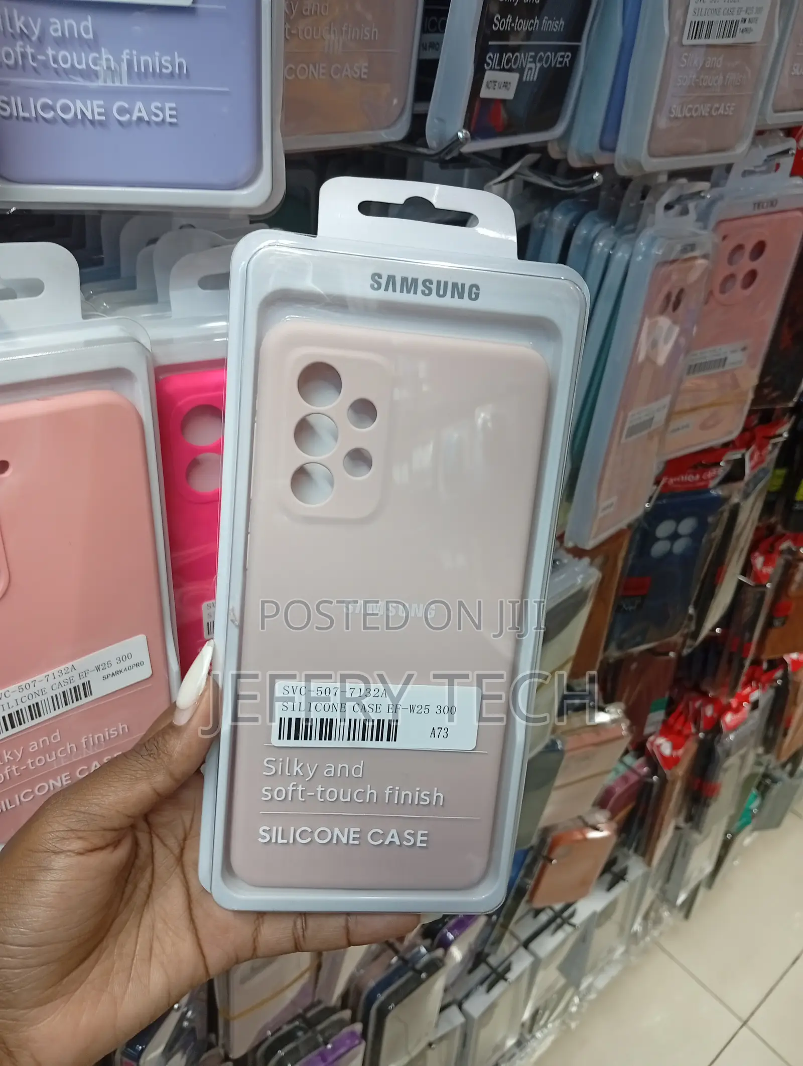 Samsung Galaxy A73 5g Soft Pastel Pink Case