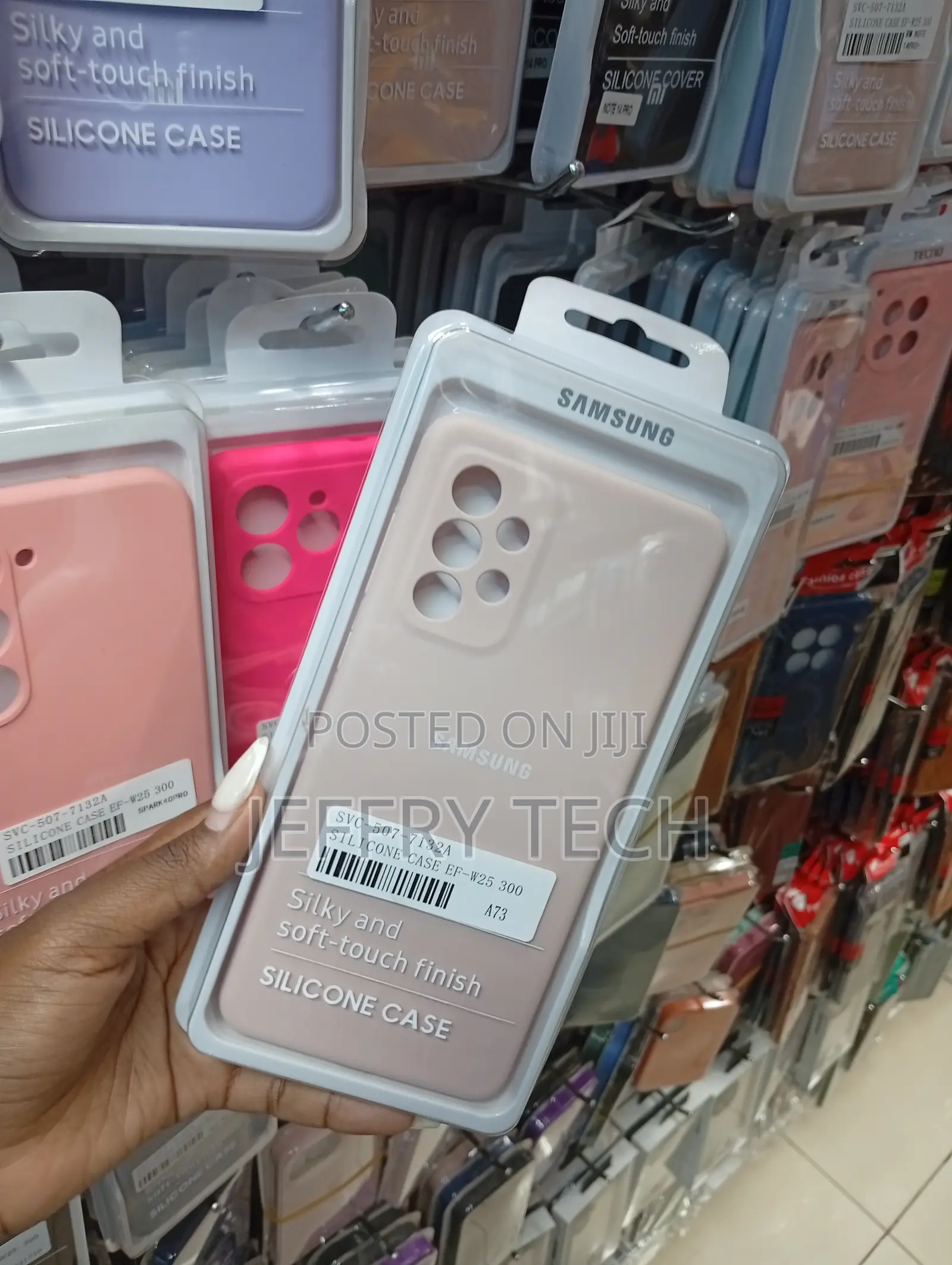 Samsung Galaxy A73 5g Soft Pastel Pink Case
