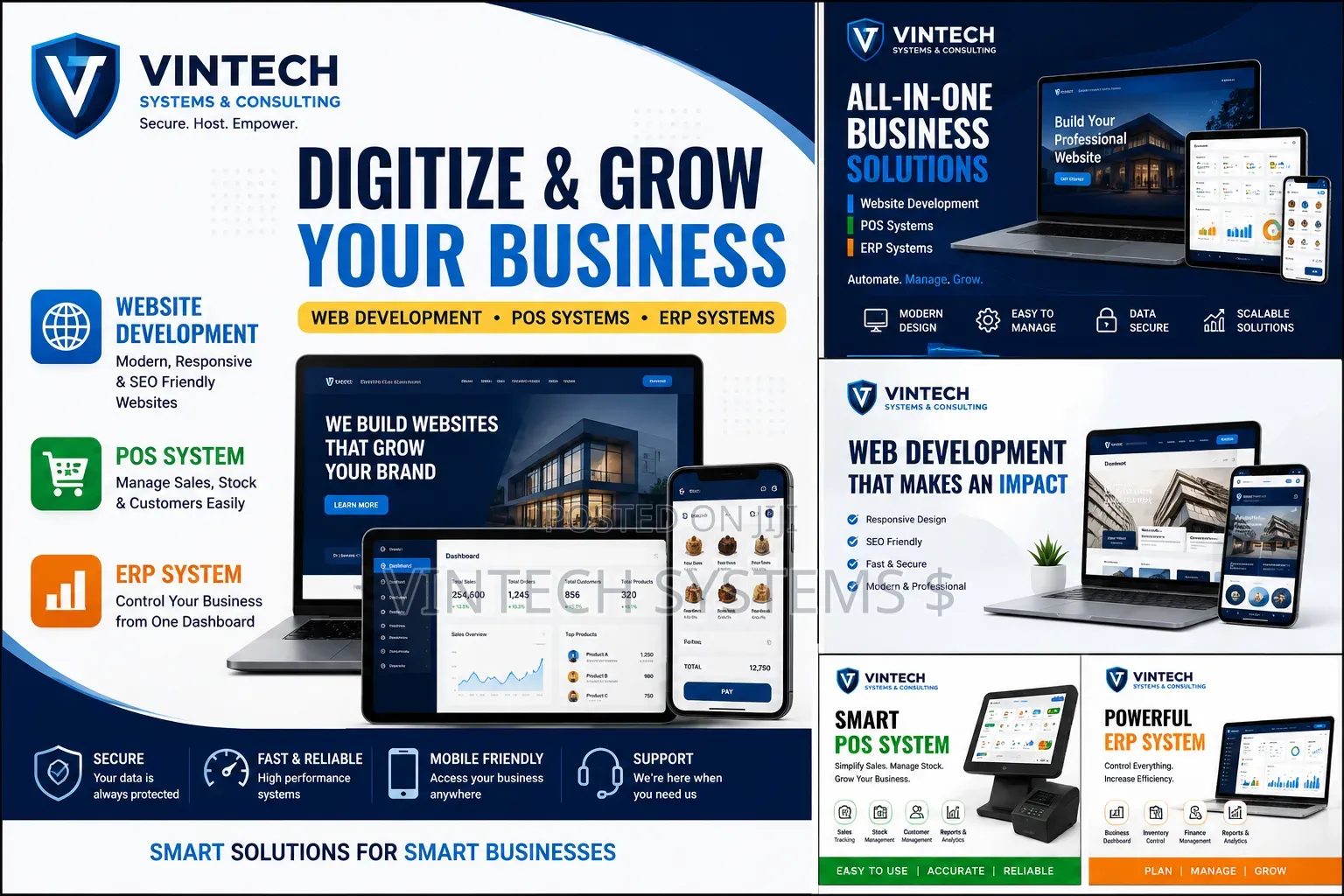 Pos Systems, Erp Software Business Website Development