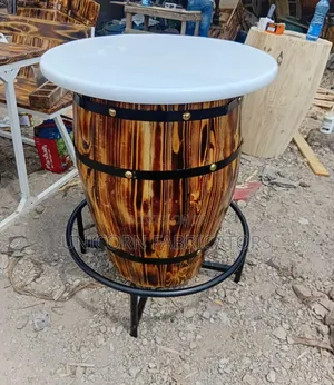 Wooden Barrel Table