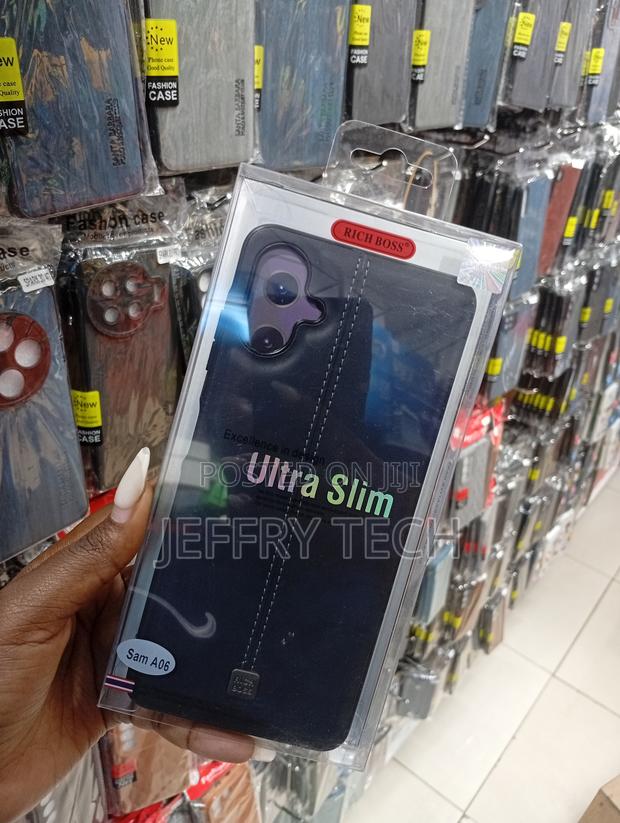 Samsung A06 Rich Boss Brand Black Phone Case - thumbnail 2