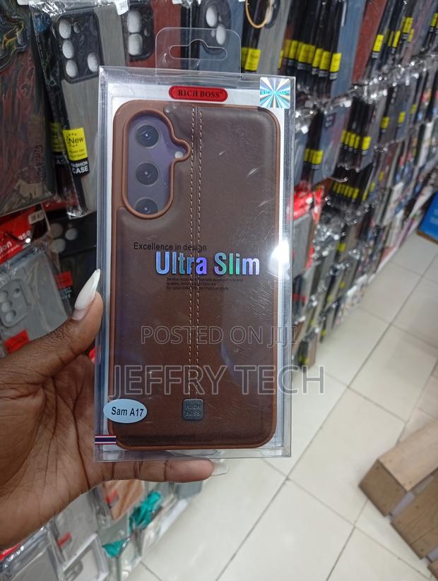 Samsung Galaxy A17 Medium Brown Stylish Case - main view