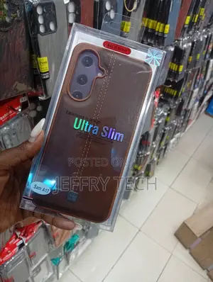 Samsung Galaxy A17 Medium Brown Stylish Case