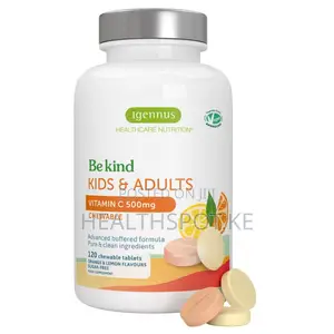 Igennus Vitamin C 500mg Chewable – Kids Adults | 120 Tabs| Nairobi