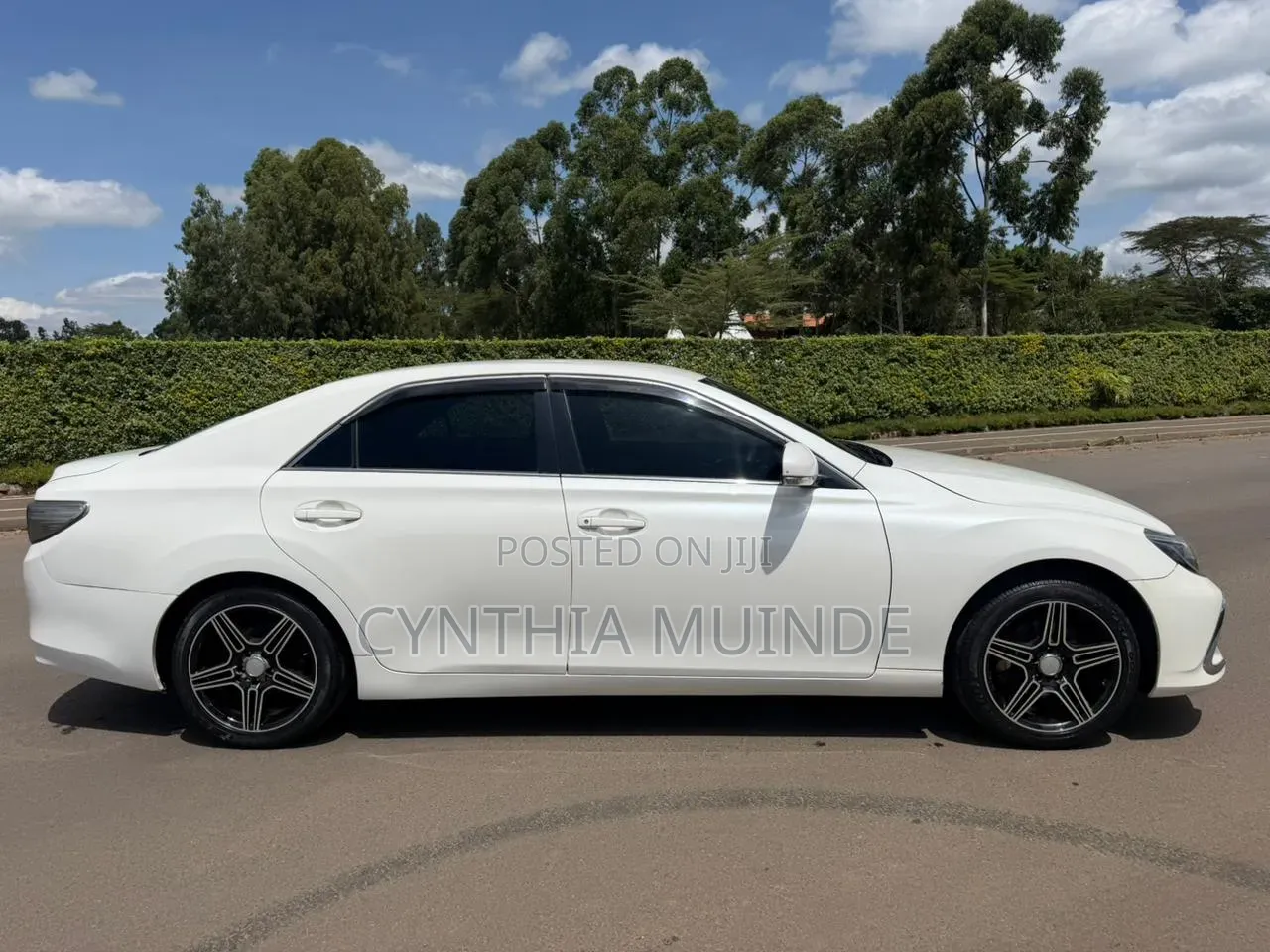 Toyota Mark X 2017 White