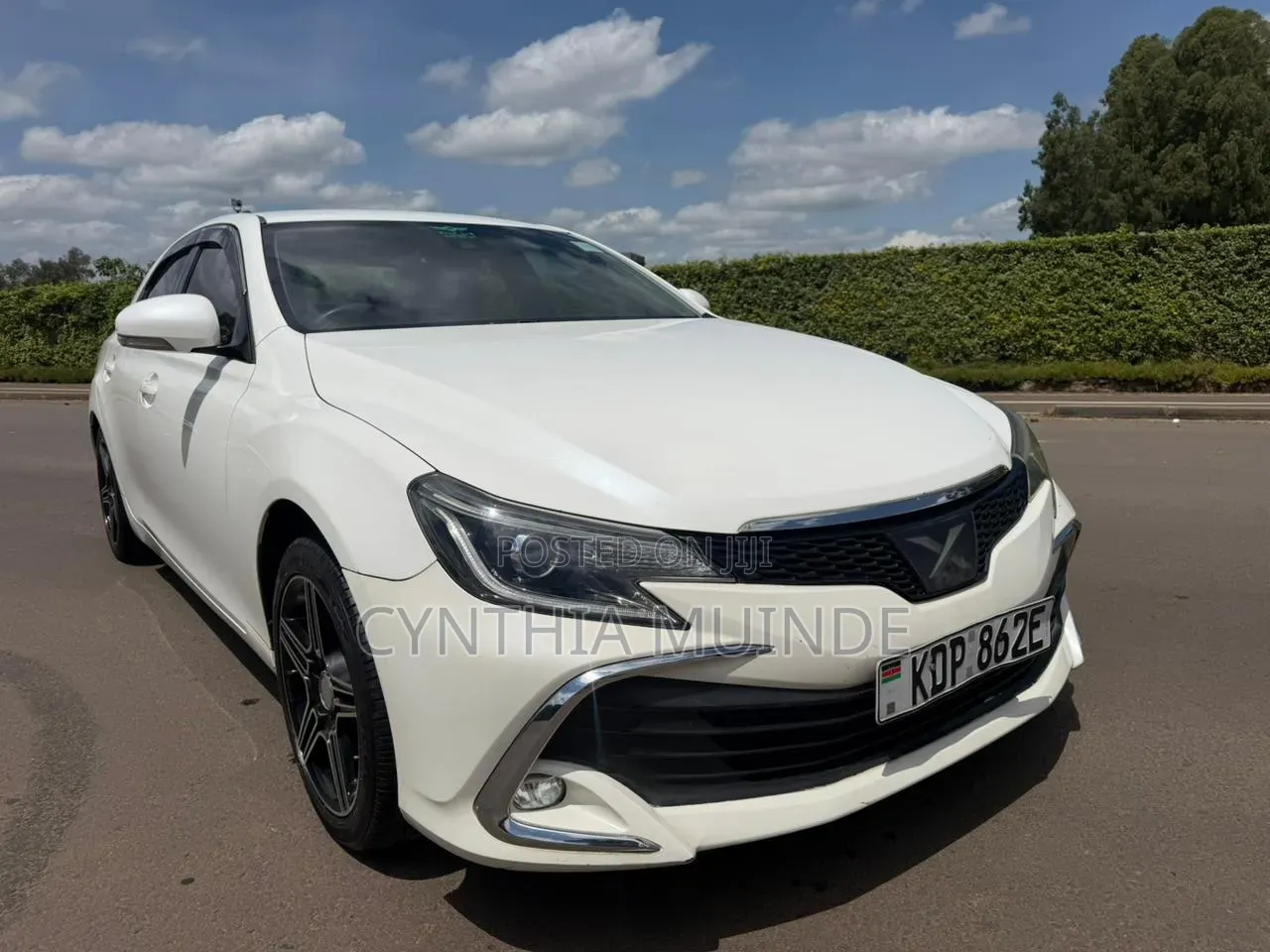 Toyota Mark X 2017 White