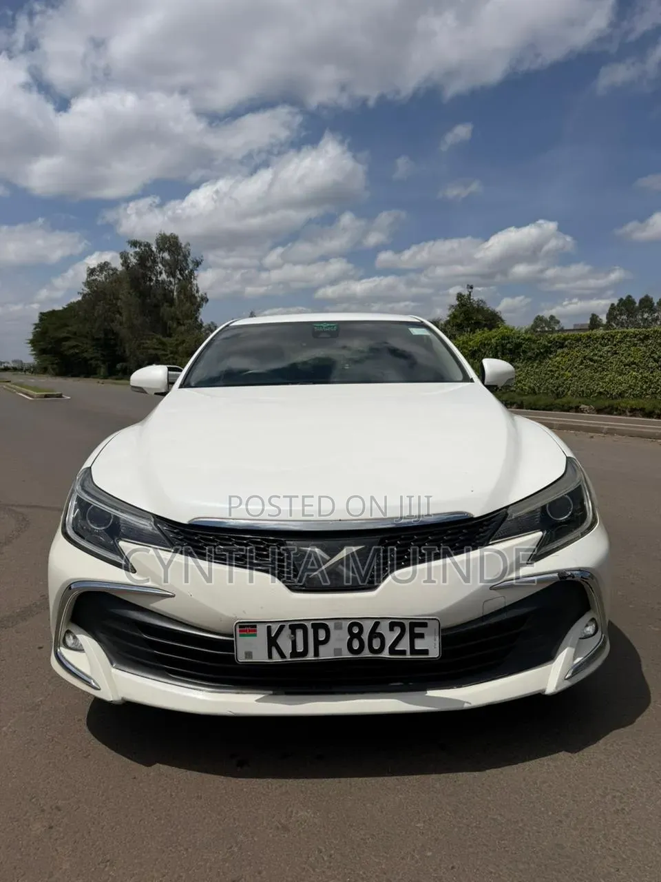 Toyota Mark X 2017 White