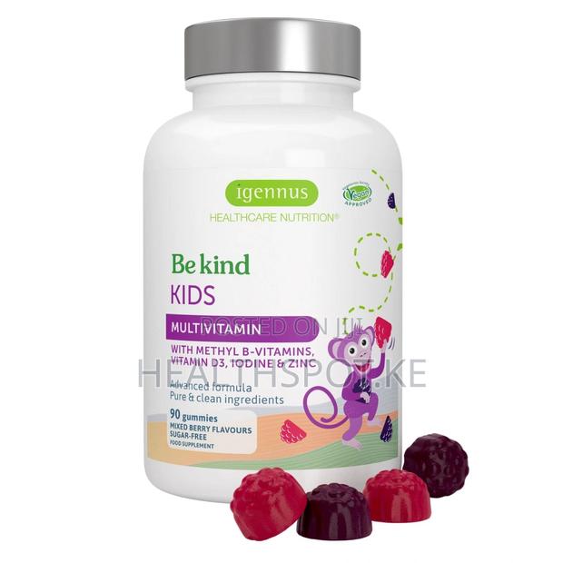Igennus Kids Multivitamin Gummies – 11 Nutrients | Sugar-Free | Age 4+