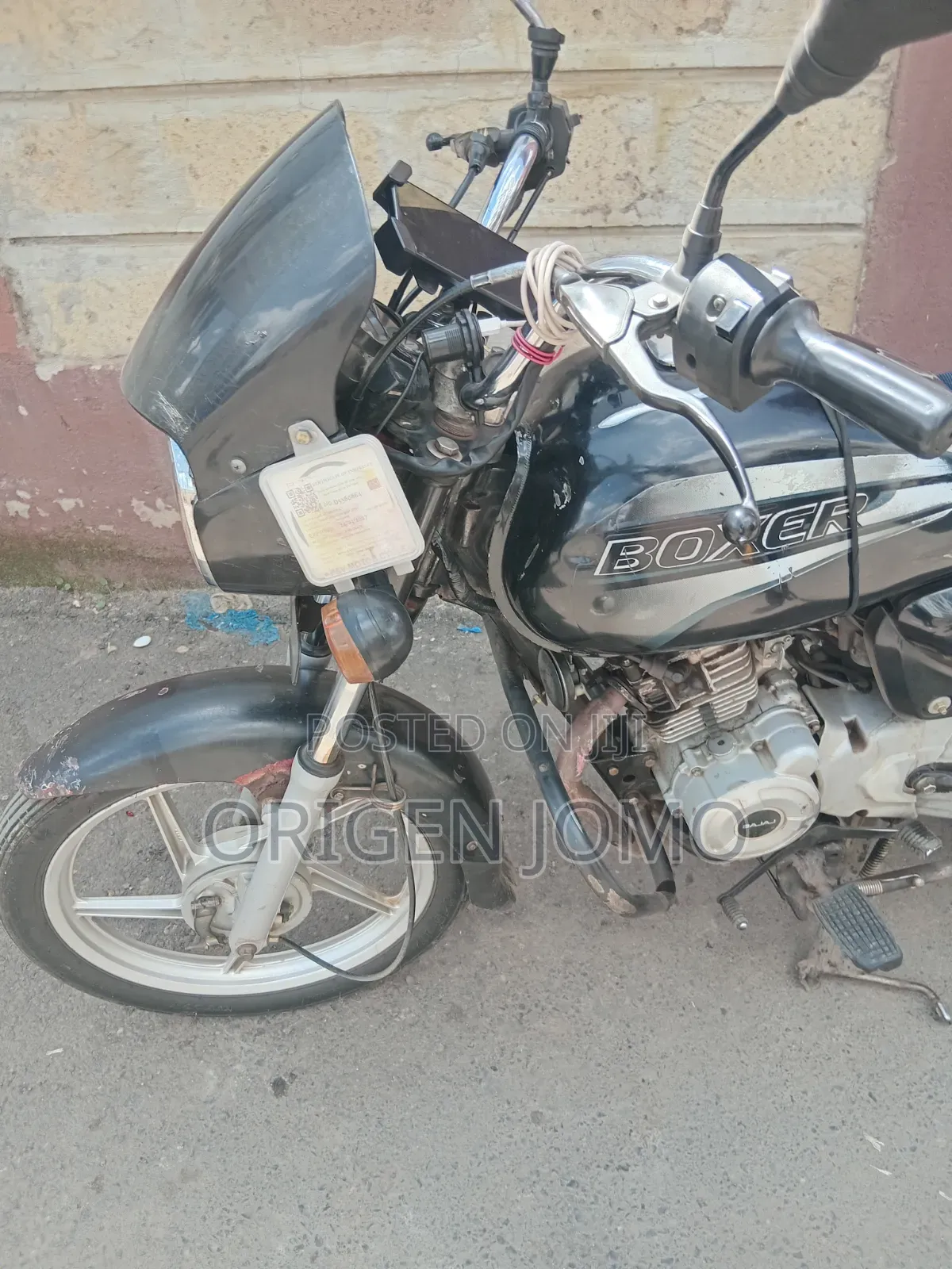 Bajaj Boxer 150 UG 2018 Black