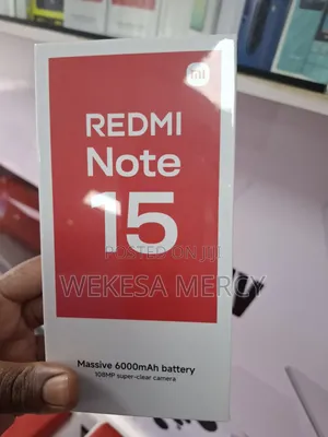 New Xiaomi Redmi Note 15 256 GB Red