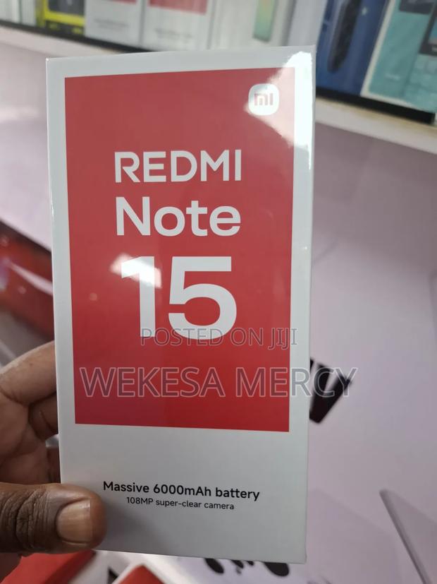 New Xiaomi Redmi Note 15 256 GB Red