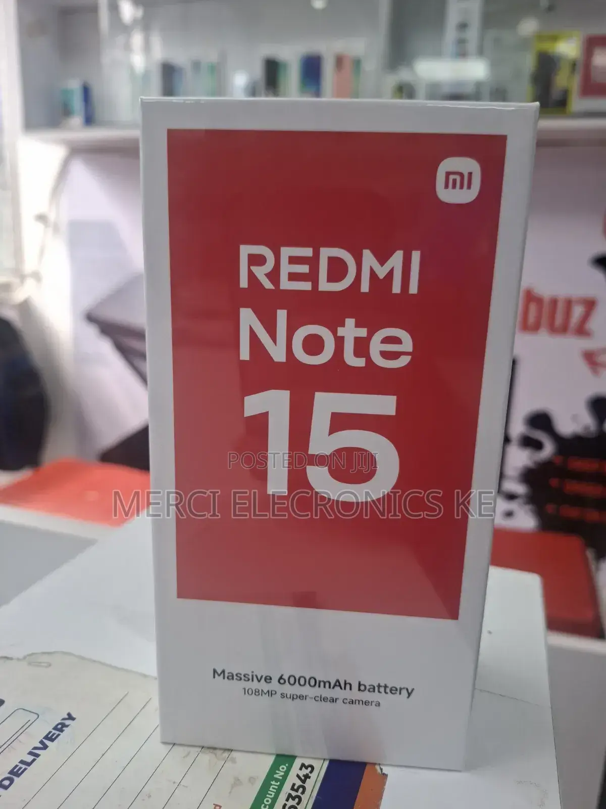 New Xiaomi Redmi Note 15 256 GB Red