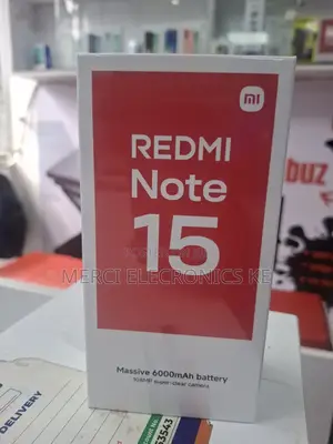 New Xiaomi Redmi Note 15 256 GB Red