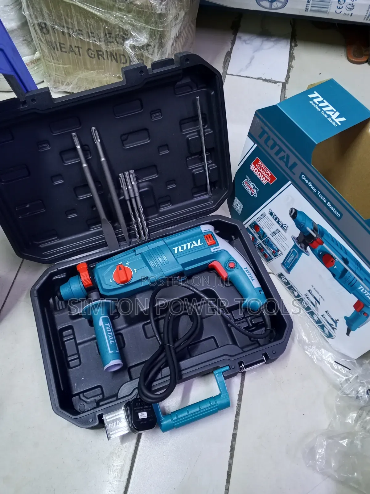 Electric Total 800watts Rotary Hammer Drill Single Chuck