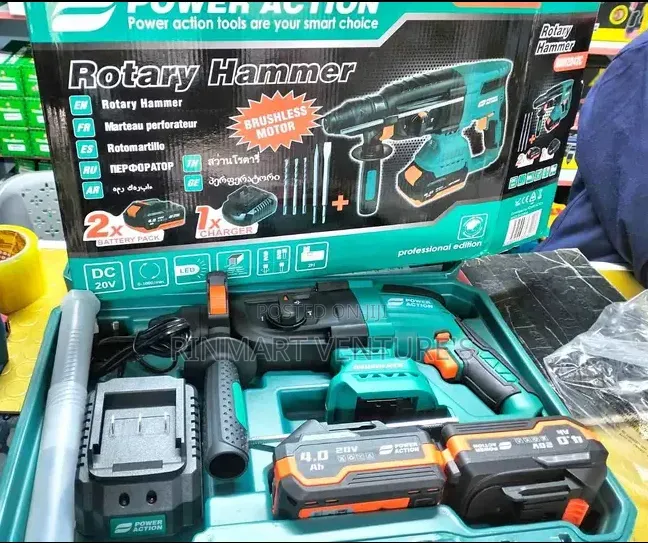 Power Action Cordless Rotary Hammer