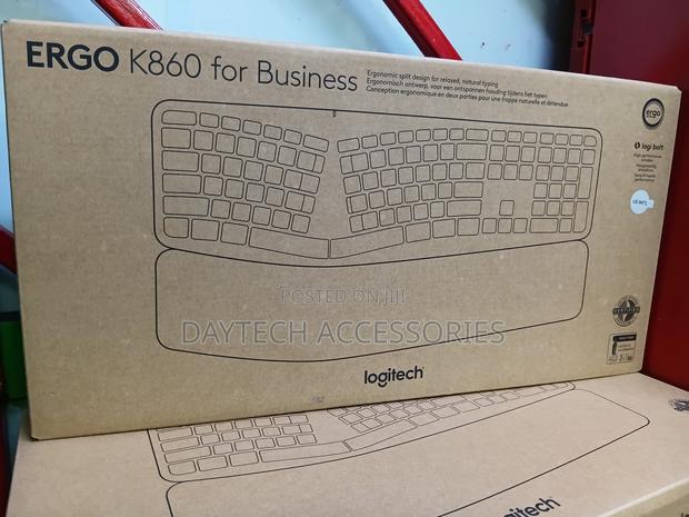 Logitech Ergo Split Wireless Keyboard for Business Ergonomic. - thumbnail 2