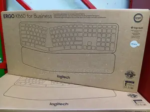 Logitech Ergo Wireless Split Keyboard - Black