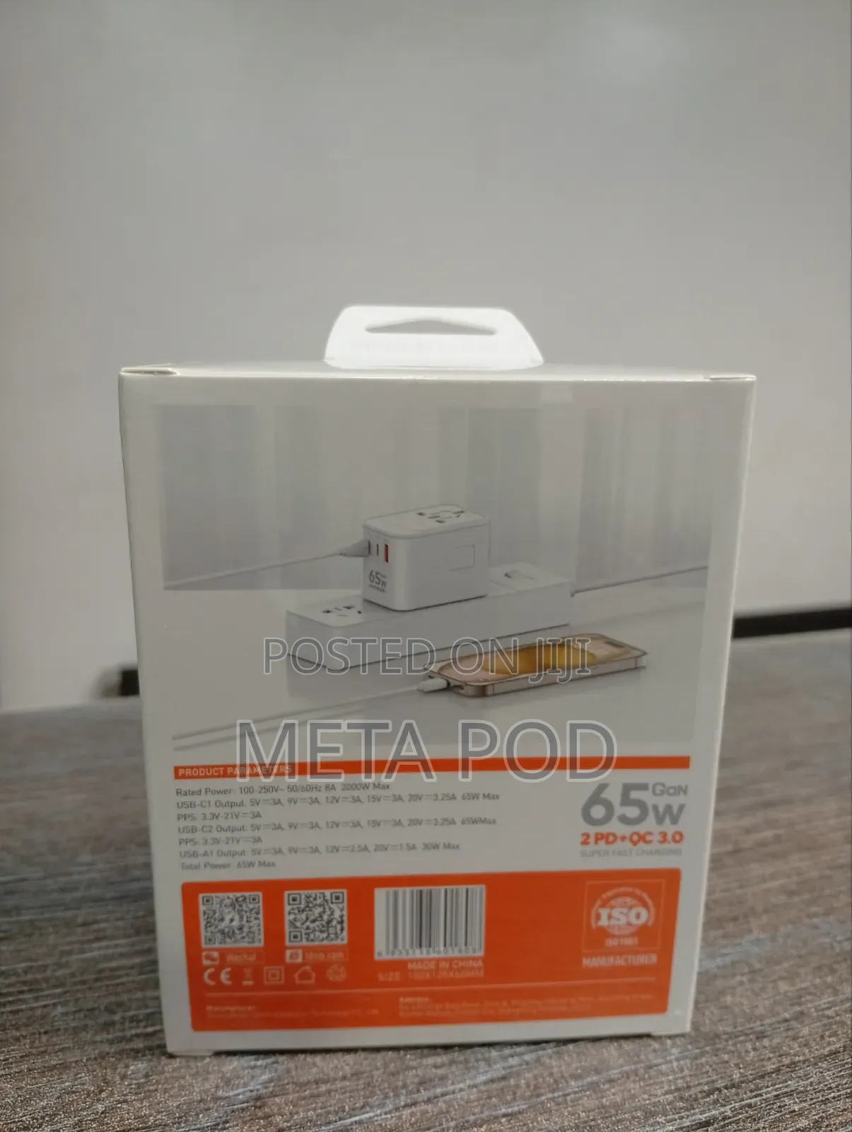 Ldnio Z6 65w Gan Universal Travel Adapter