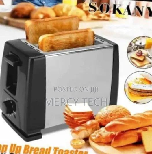 Sokany 2-Slice Pop-Up Bread Toaster - main view