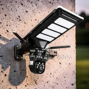 4g Cloud Compatible Solar Camera With Outdoor Led Solar Street Light