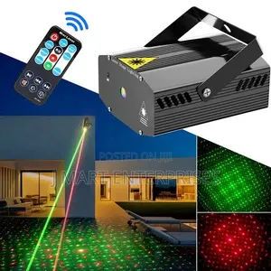 Mini Laser Projector Lights Stage Lighting Sound Activated