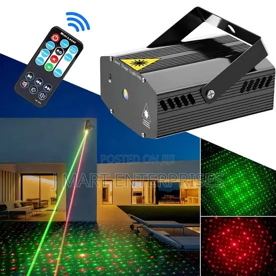 Mini Laser Projector Lights Stage Lighting Sound Activated