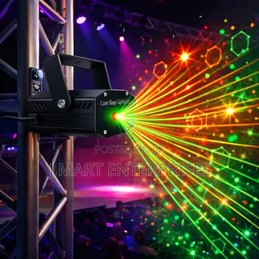 Mini Laser Projector Lights Stage Lighting Sound Activated