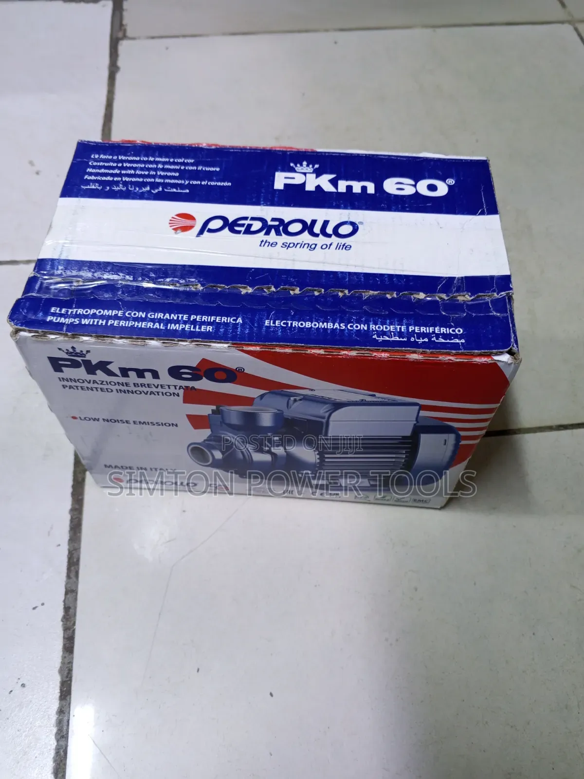 Heavy Duty Pedrollo 0.5hp Booster Pump