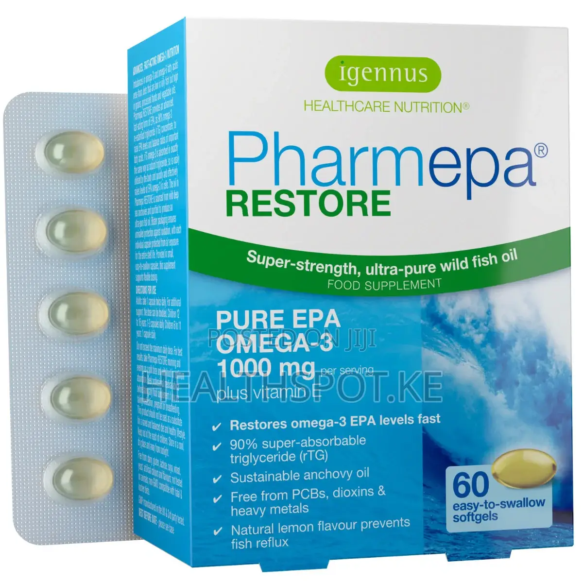 Igennus Epa 1000mg Fish Oil | Triple Strength |Nairobi