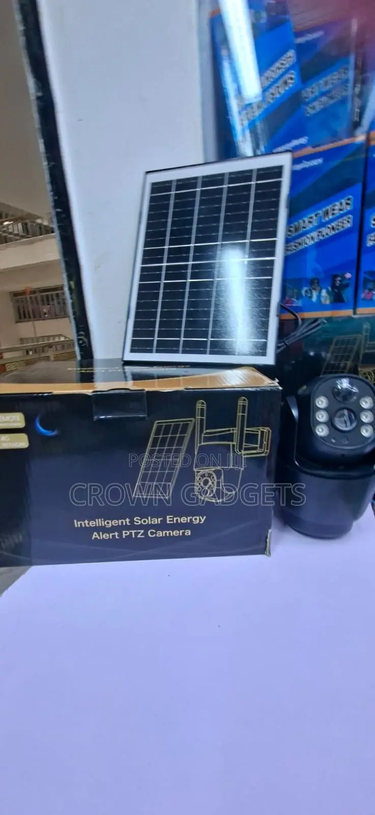 Intelligent Solar Energy Alert PTZ Camera With Two-Way Audio