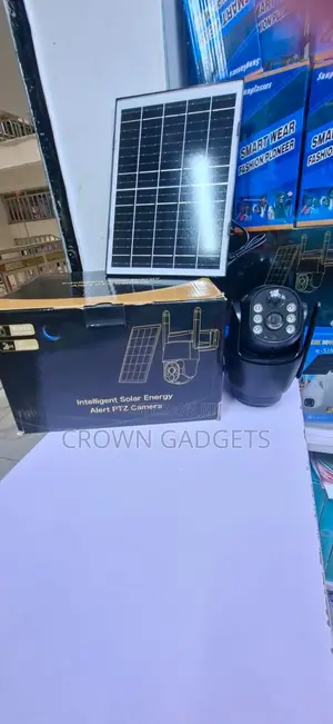 Intelligent Solar Energy Alert PTZ Camera With Two-Way Audio