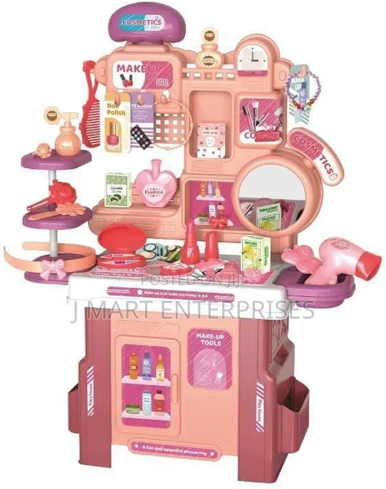 Pretend Play 42 PCS Kids Table Toys Pretend Makeup Toys