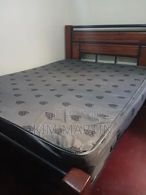 New 5*6 Bed Plus Mattress
