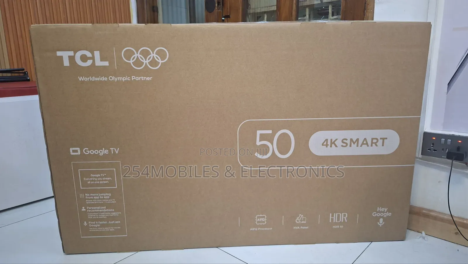 TCL 50v6d 50 Inch Direct Led HDR Smart TV (2026