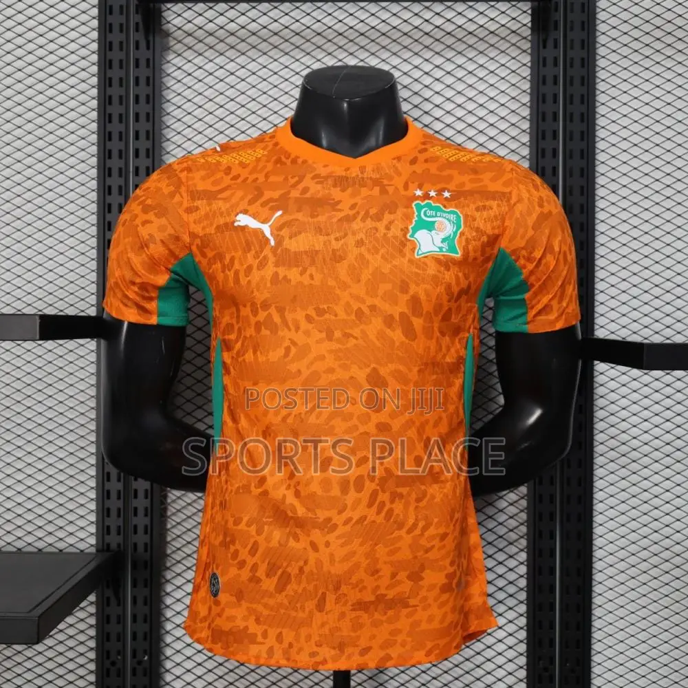 Ivory Coast Home Orange World Cup 2026 - Player Version Kit