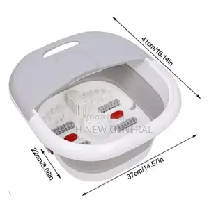 Portable Silicon Folding Electric Foot Bath Foot Massage Machine