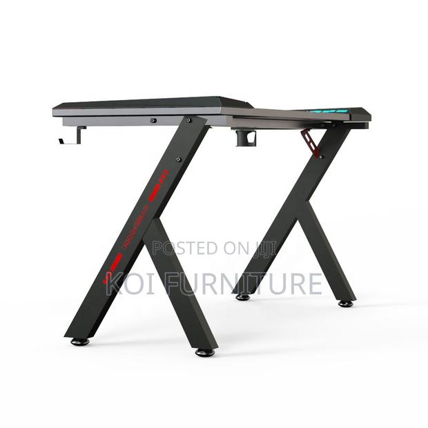 Office Desk; TSB Gaming Desk With Led Lightings - thumbnail 2