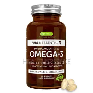 Igennus Omega-3 Vitamin D3 Wild Fish Oil | Joint Immune Kenya