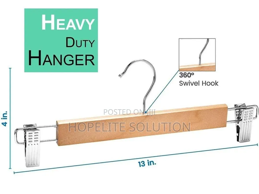 Heavy Duty Non Slip Clip ,Rust Free Closet Hanger