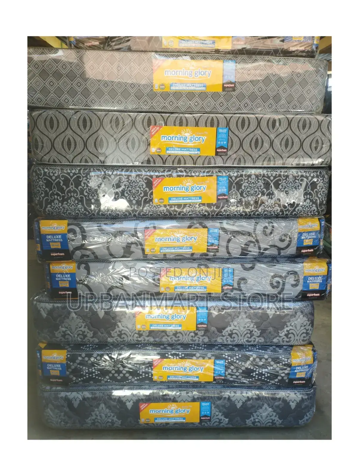 Morning Glory Comfortable Foam Bed Mattress Quilted 8 Inches, 5 by 6