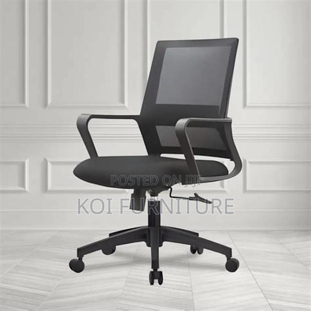 Office Chairs; Ergonomic Fabric Breathable Mesh Captains Chairs