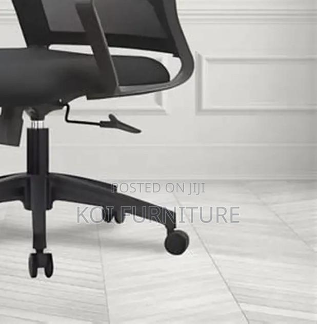 Office Chairs; Ergonomic Fabric Breathable Mesh Captains Chairs - thumbnail 6