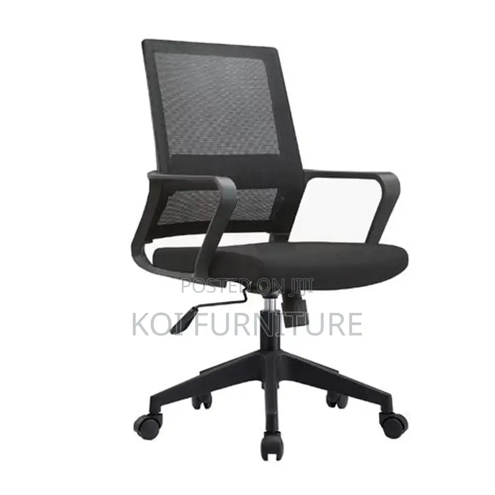 Office Chairs; Ergonomic Fabric Breathable Mesh Captains Chairs