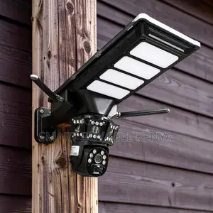 4g Iot Compatible Solar Camera With Outdoor Led Solar Street Light