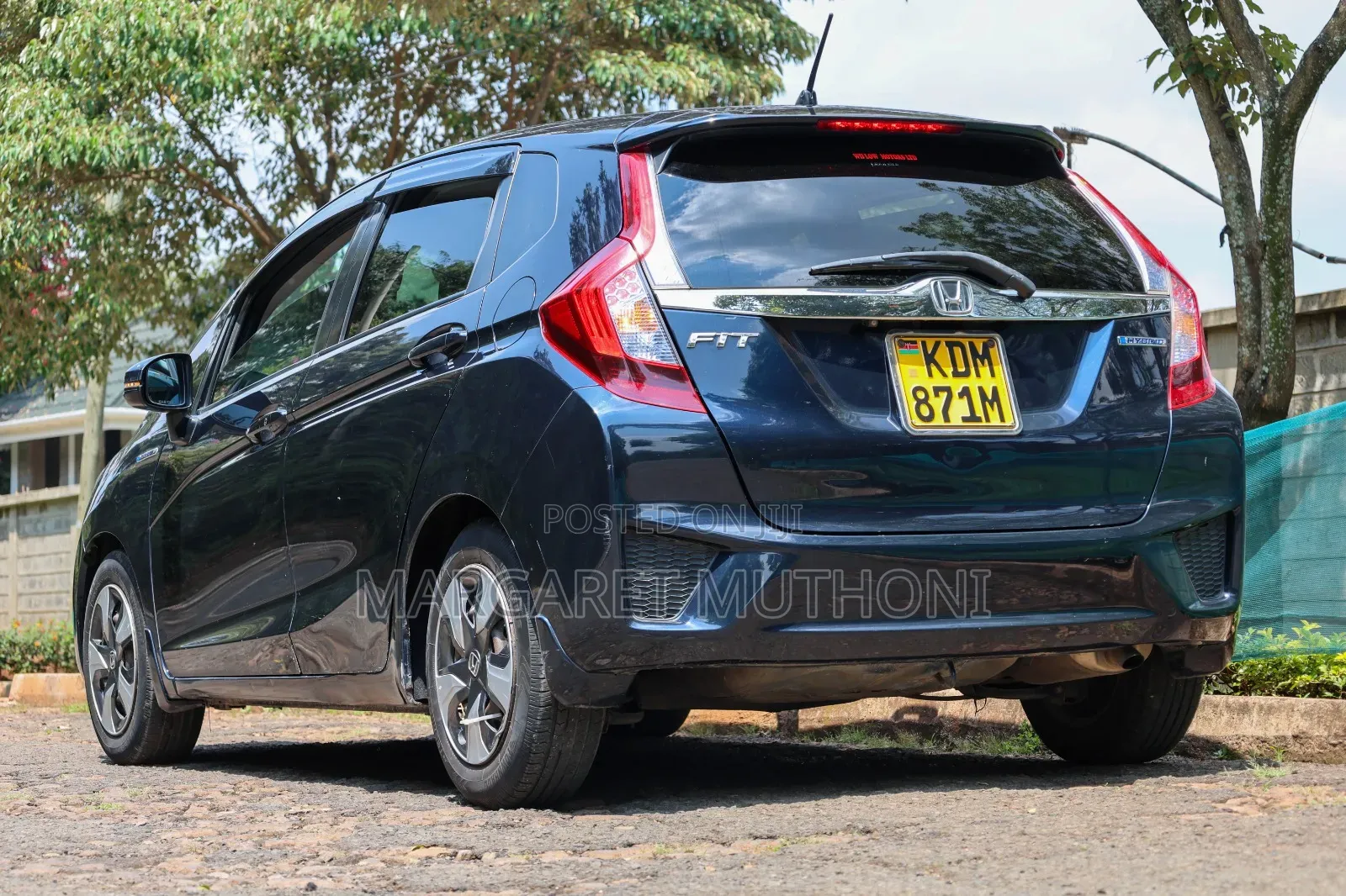 Honda Fit 2016 Blue
