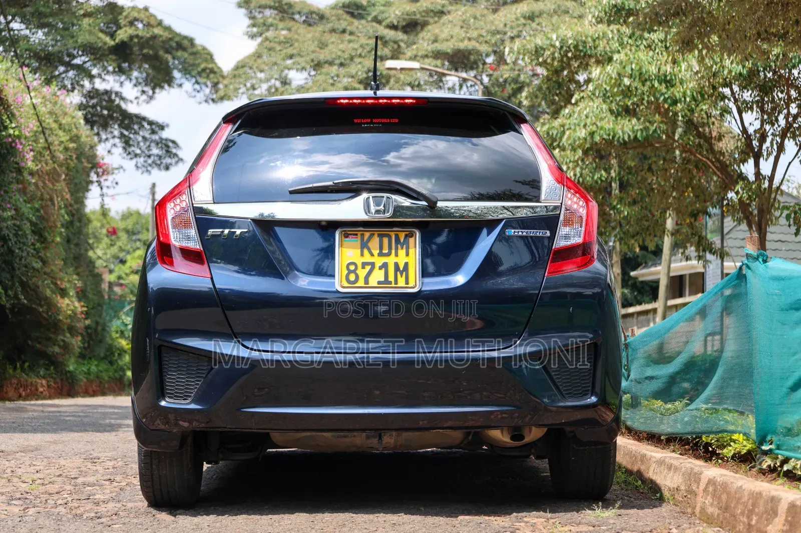 Honda Fit 2016 Blue
