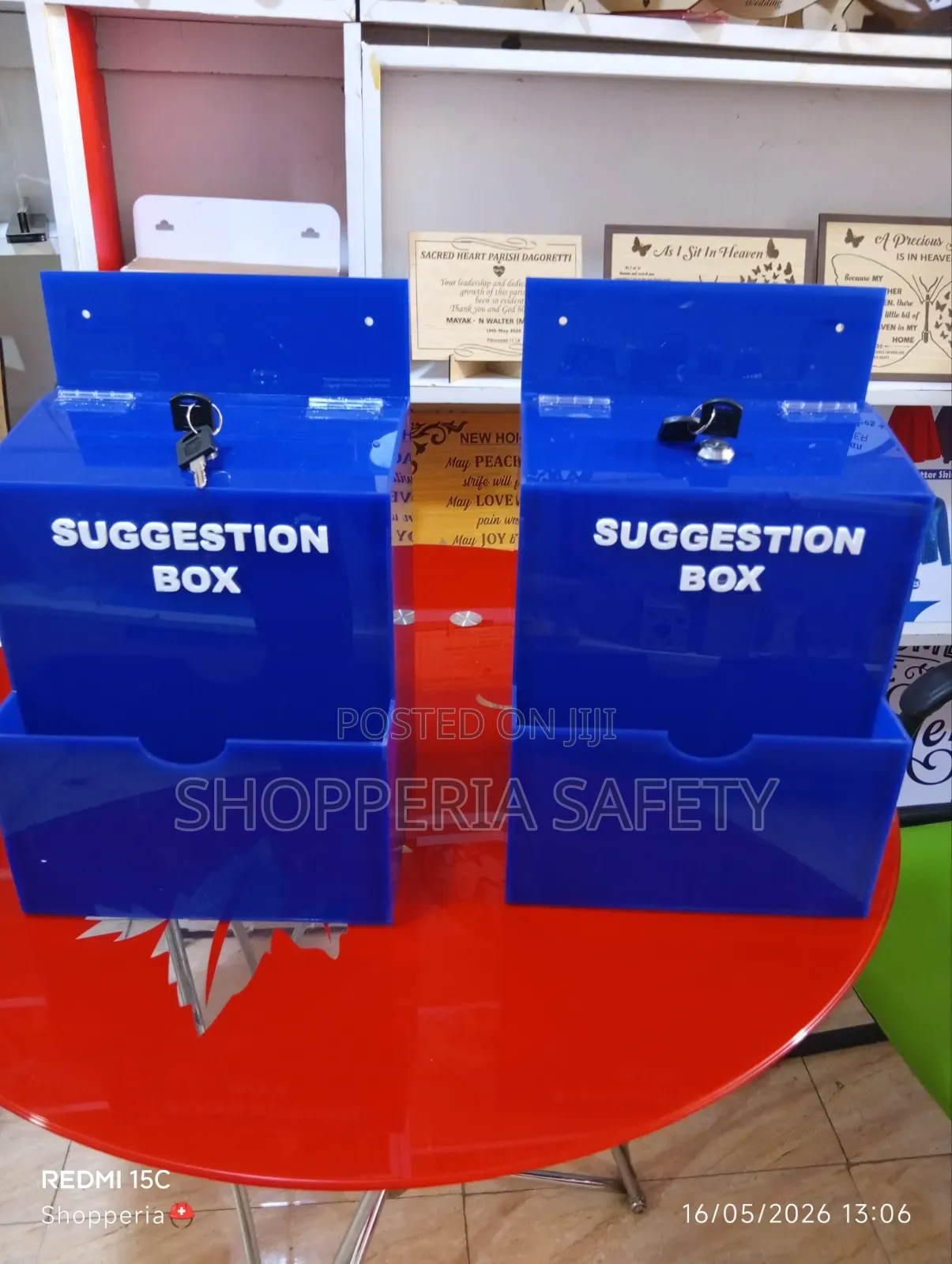 Acrylic Suggestion Box