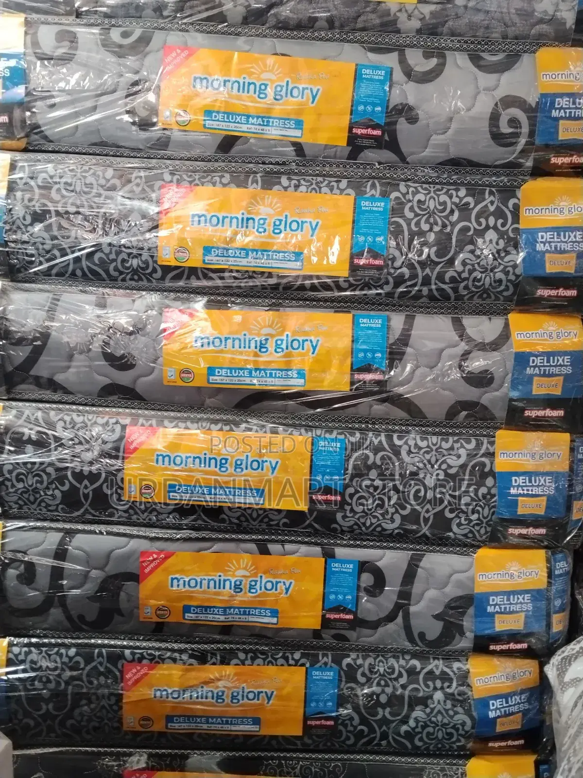 Morning Glory Firm Support Mattress 4x6 Quilted, 8 Inches