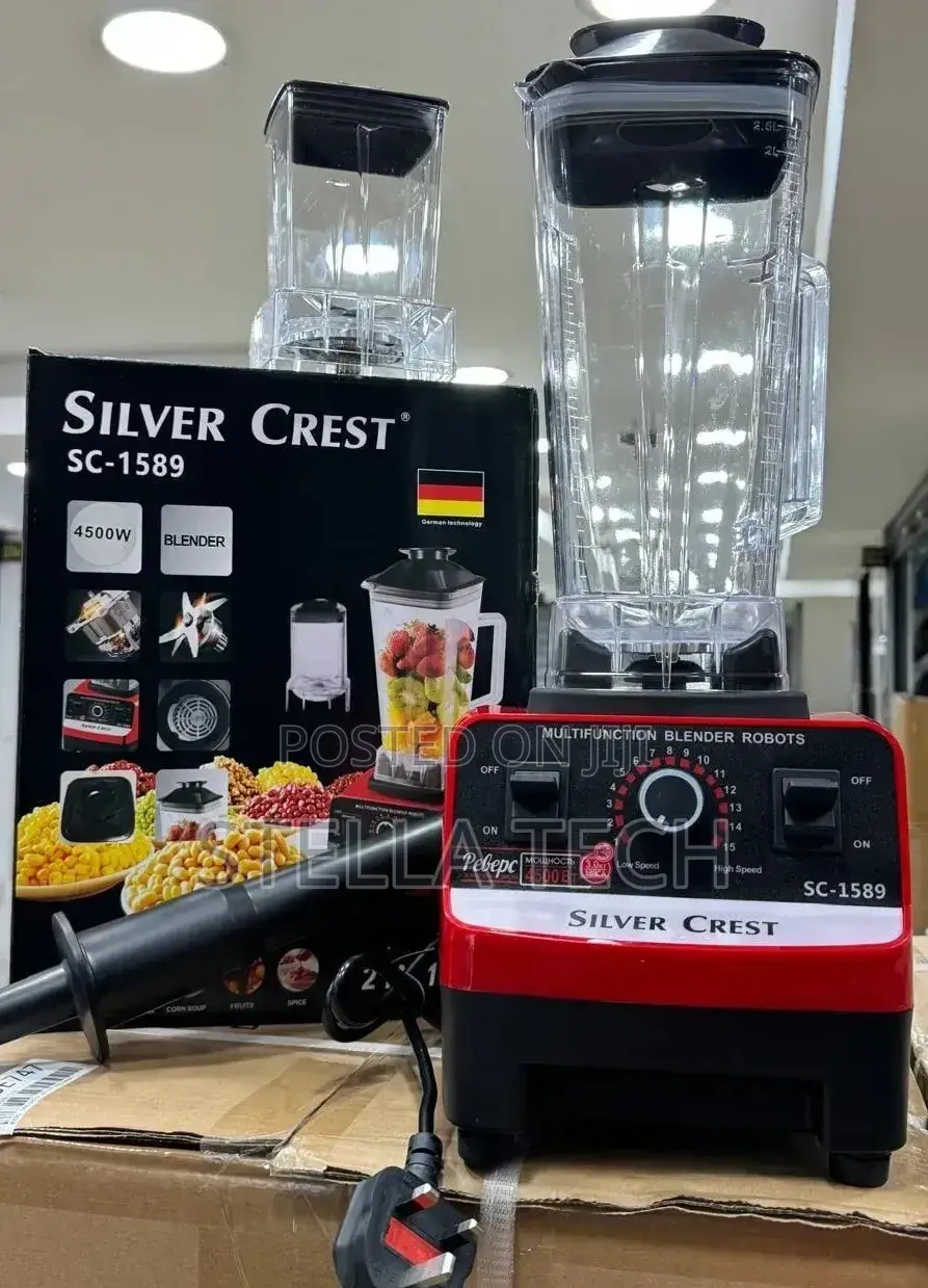 Silver Crest Commercial 2 in 1 Blenders