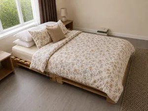 4×6 Pallet Bed – Strong Modern Wooden Bed Frame